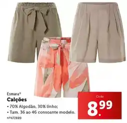 Lidl Esmara - calcoes promoção