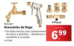 Lidl com - acessórios de rega promoção