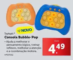 Lidl A+ - consola bubble-pop promoção