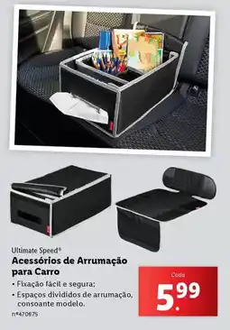 Lidl Accessorios de arrumacao para carro promoção