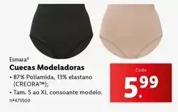 Lidl Esmara - cuecas modeladoras promoção