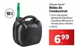 Lidl com - bidao de combustivel promoção