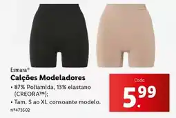 Lidl Esmara - calçoes modeladores promoção