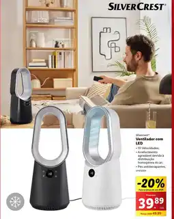 Lidl Silvercrest - ventilador com promoção