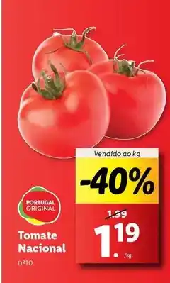 Lidl Portugal - tomate nacional promoção