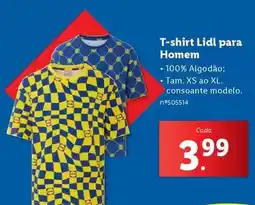 Lidl Lidl - t-shirt para homem promoção