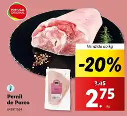 Lidl Portugal - pernil de porco promoção