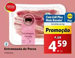 Lidl Portugal - entremeada de porco promoção