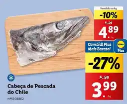 Lidl com - cabeça de pescada do chile promoção