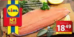 Lidl Lidl - lombo de salmão promoção