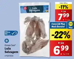 Lidl Ocean sea - lula selvagem promoção