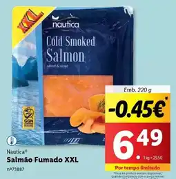 Lidl Xxl - salmão fumado promoção