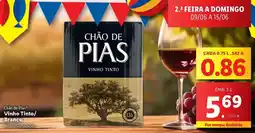 Lidl Crivit - vinino tinto promoção
