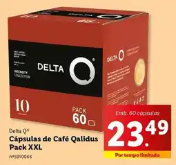 Lidl Delta q - capsulas de cafe calecis promoção