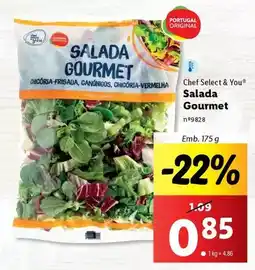 Lidl Chef select - salada gourmet promoção