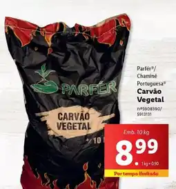 Lidl Chaminé - carvão vegetal promoção
