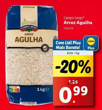 Lidl com - arroz agulha promoção