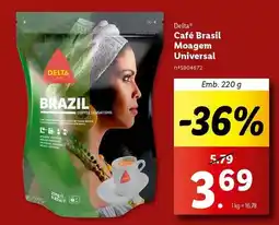 Lidl Delta - café brasil moagem universal promoção