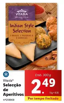 Lidl Vitasia - seleccion aperitivos promoção