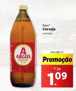 Lidl Argus - cerveja promoção