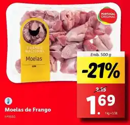 Lidl Portugal - moelas de frango promoção