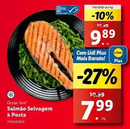 Lidl Ocean sea - salmão selvagem à posta promoção