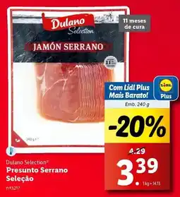 Lidl Dulano - selection presunto serrano promoção