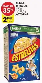 Pingo Doce Estrelitas - cereais promoção