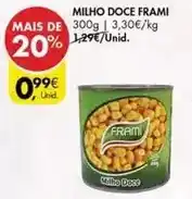 Pingo Doce Milho doce promoção