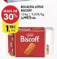 Pingo Doce Lotus - bolacha biscoff promoção