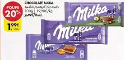 Pingo Doce Milka - chocolate promoção