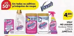 Pingo Doce Vanish - spray promoção