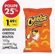 Pingo Doce Cheetos - aperitivo rollitos promoção