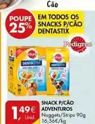 Pingo Doce Pedigree - snack p/ cáo adventuros promoção