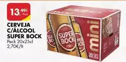 Pingo Doce Super bock - cerveja c/alcool promoção