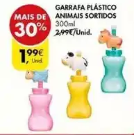 Pingo Doce Garrafa plástico animais sortidos promoção