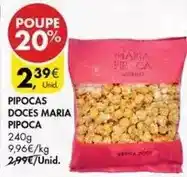 Pingo Doce Gourmet - pipocas doces maria pipoca promoção