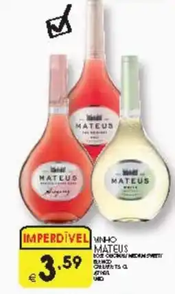 Meu Super Vinho Mateus promoção