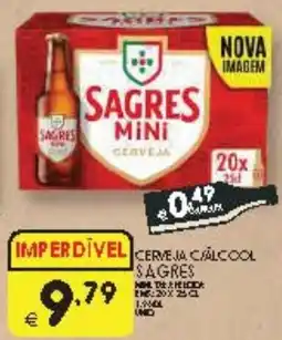Meu Super Cerveja cálcool sagres promoção
