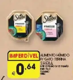 Meu Super Alimento humido p/ gato terrina sheba promoção