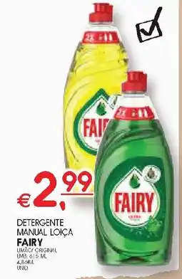 Meu Super Detergente manual loiça fairy promoção
