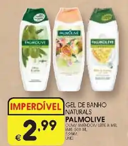 Meu Super Gel de banho naturals palmolive olma amendoa/ leite & mel promoção