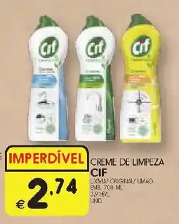 Meu Super Creme de limpeza cif promoção