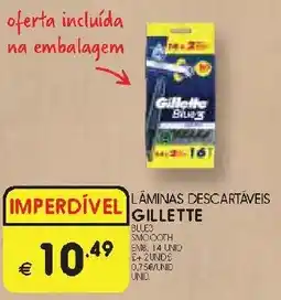 Meu Super Laminas descartáveis gillette promoção