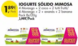 Pingo Doce Iogurte sólido mimosa promoção