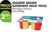 Pingo Doce Iogurte sólido suissinho maxi yoco promoção