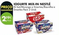 Pingo Doce Iogurte mix-in nestlé promoção
