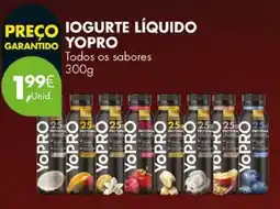 Pingo Doce Iogurte líquido yopro promoção