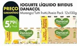 Pingo Doce Iogurte líquido bifidus danacol promoção