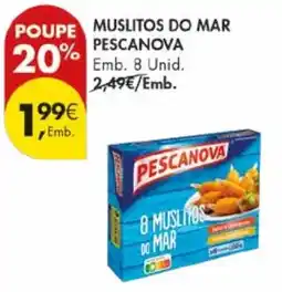 Pingo Doce Pescanova muslitos do mar promoção